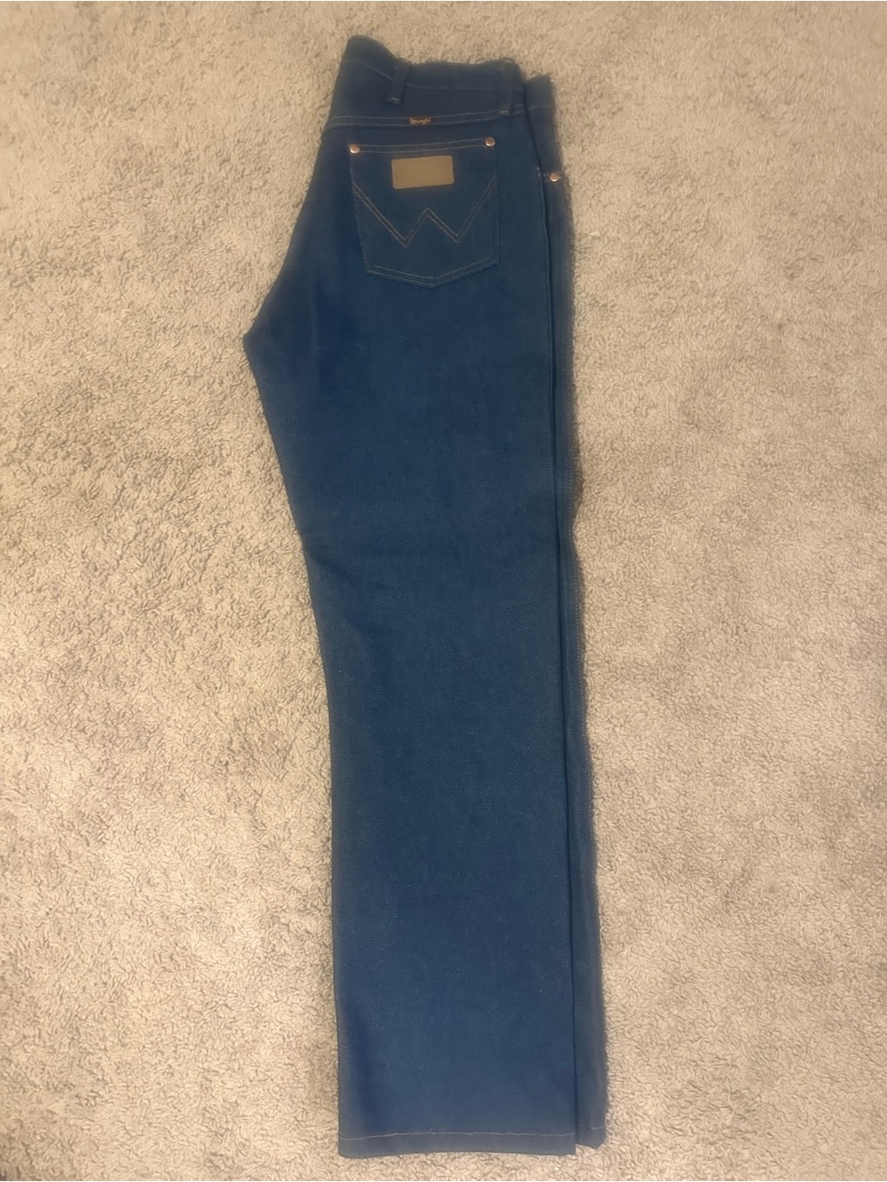Wrangler Dark Blue Straight Leg Jeans